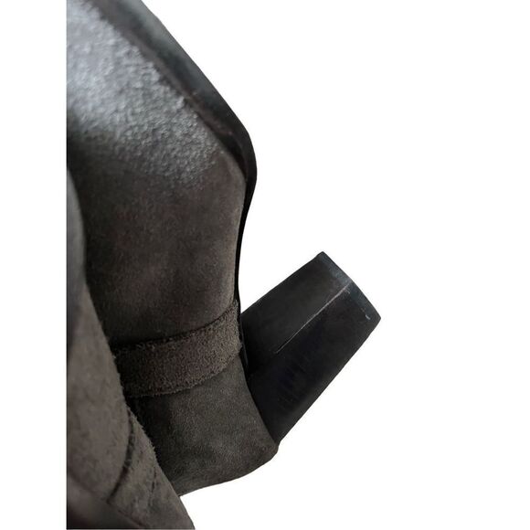 UGG Cobie II Suede Heel Ankle Boots Womens Gray size 11 - Picture 5 of 11